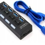 USB 3.0 hub splitter for 4 porter 5gb/s