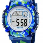 Klokke Boys Watch Sports Electronic Camo
