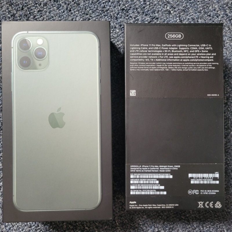 Apple iPhone 11 Pro Max 256GB - HELT NY