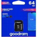 GoodRam Plus Micro SD-kort 64 GB