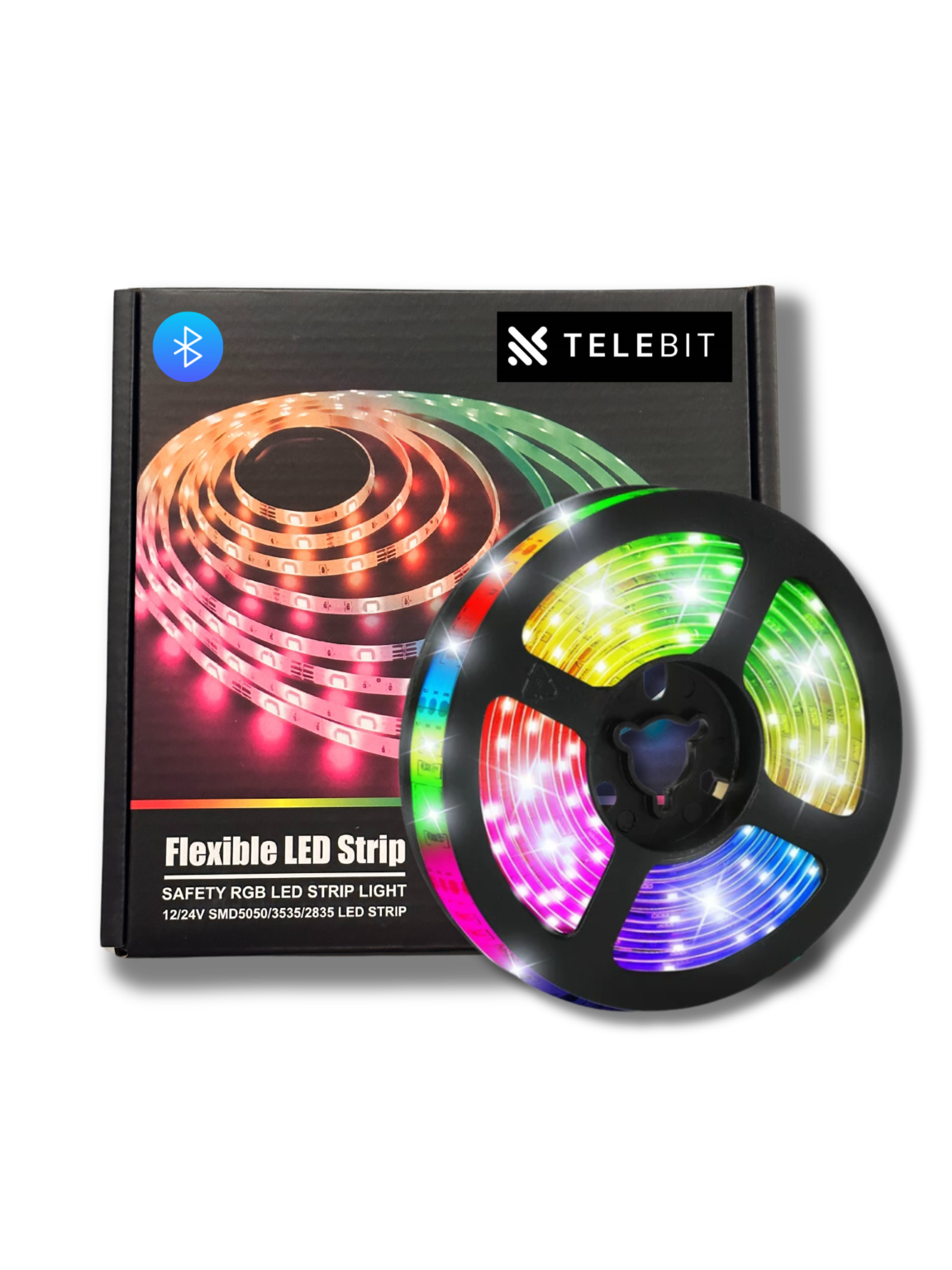 RGB Led strip lys 10M Bluetooth 5050 Kit