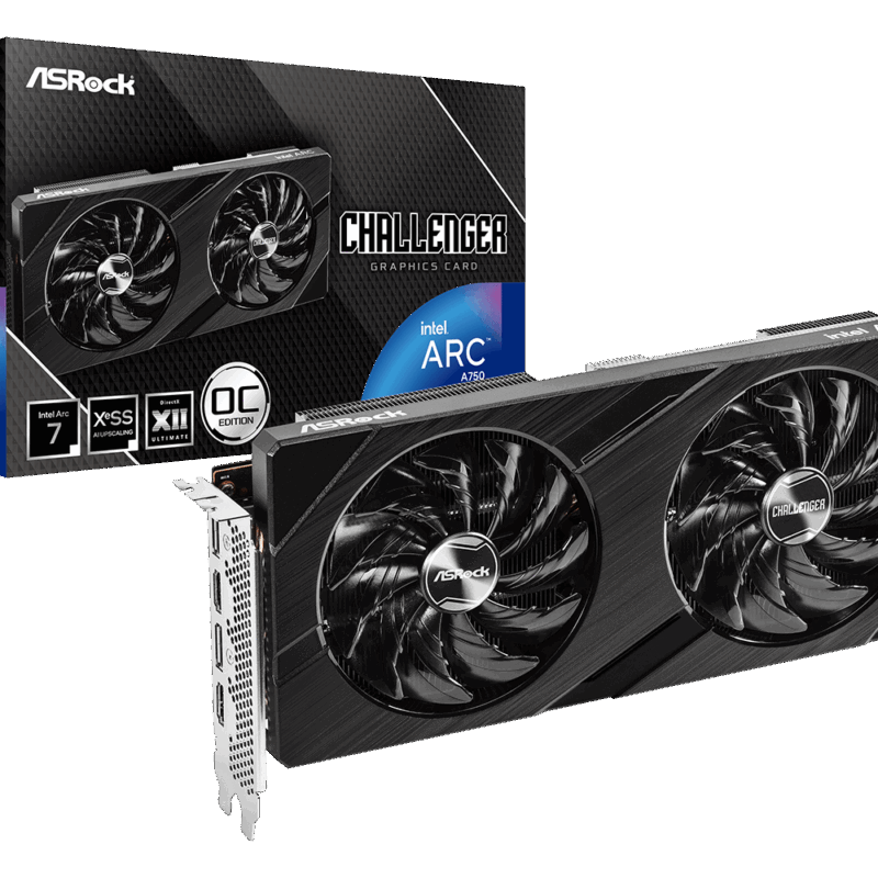ASRock Intel Arc A750 Challenger D 8GB OC
