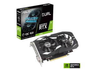 ASUS GeForce RTX 3050 6GB GDDR6 DUAL OC