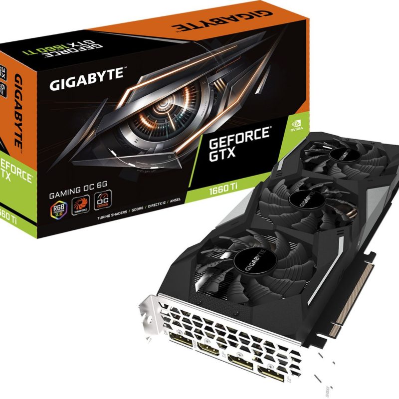 Gigabyte GeForce GTX 1660 Ti 6GB OC Rev