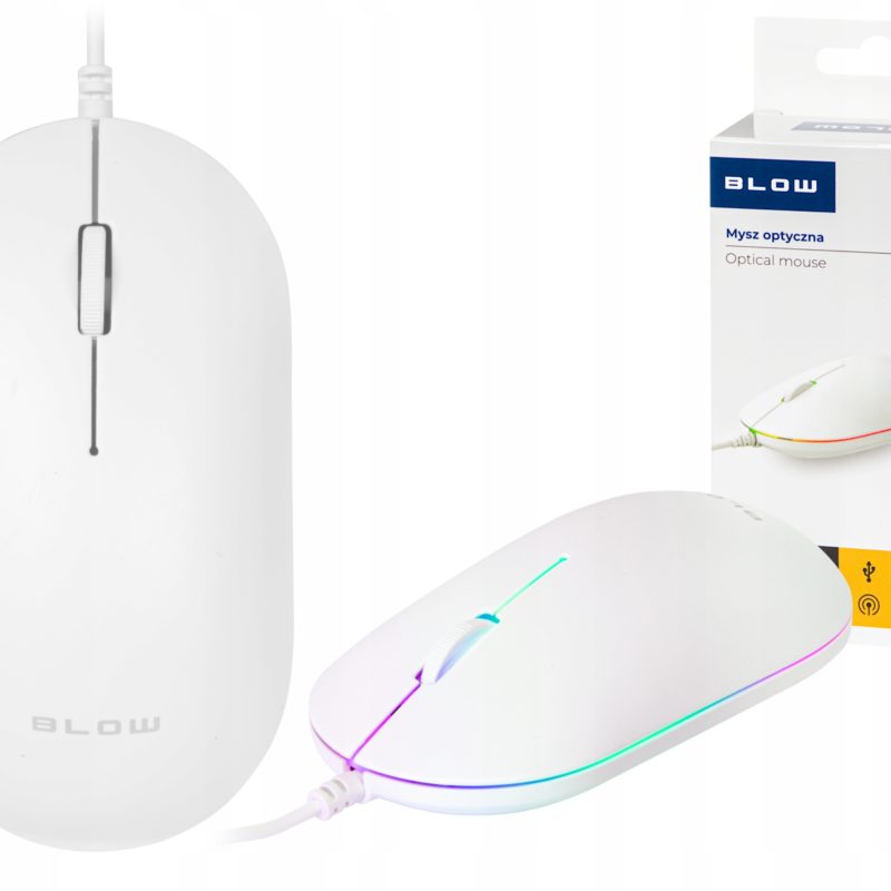 BLOW optisk mus, USB LED-datamus
