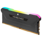 Corsair 8GB (1 x 8 GB) DDR4 3600MHz CL18 Vengeance RGB PRO Black