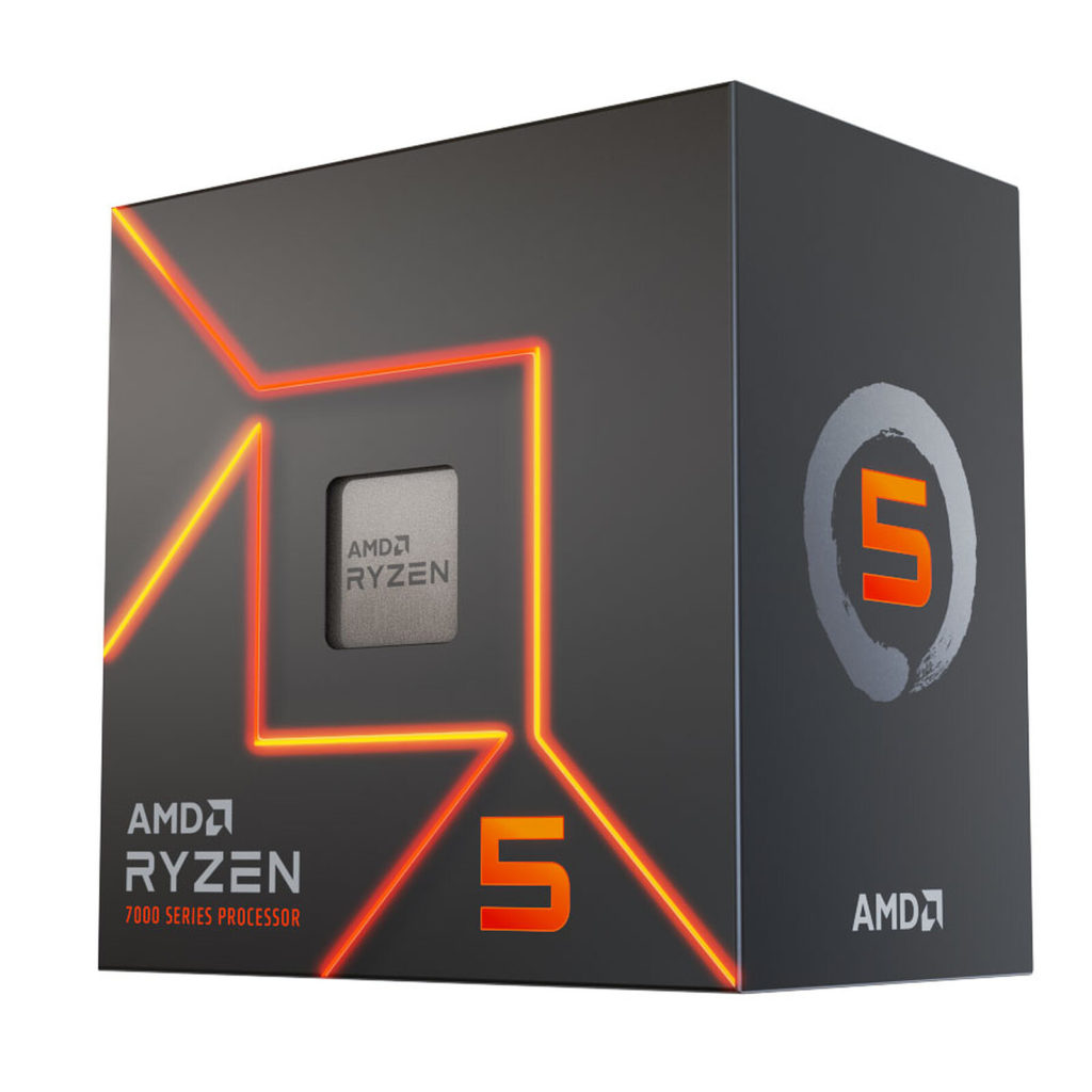 AMD Ryzen 5 7600 3,8 GHz 38 MB, AM5, 65 W, Wraith Stealth Cooler