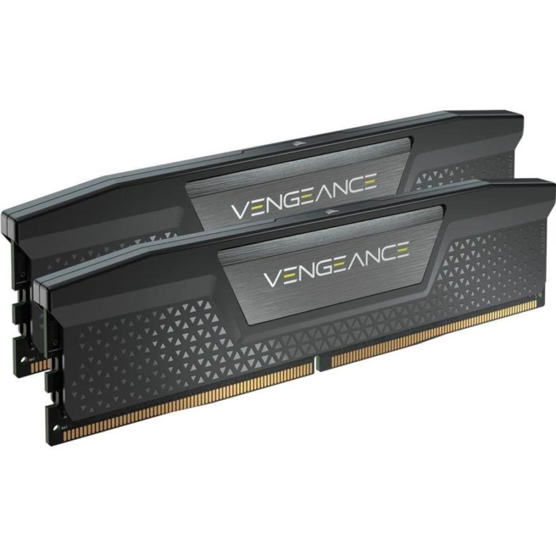 CORSAIR 64GB (2x32GB) DDR5 6000MHz VENGEANCE C40 1.35V Intel XMP Desktop Memory Black