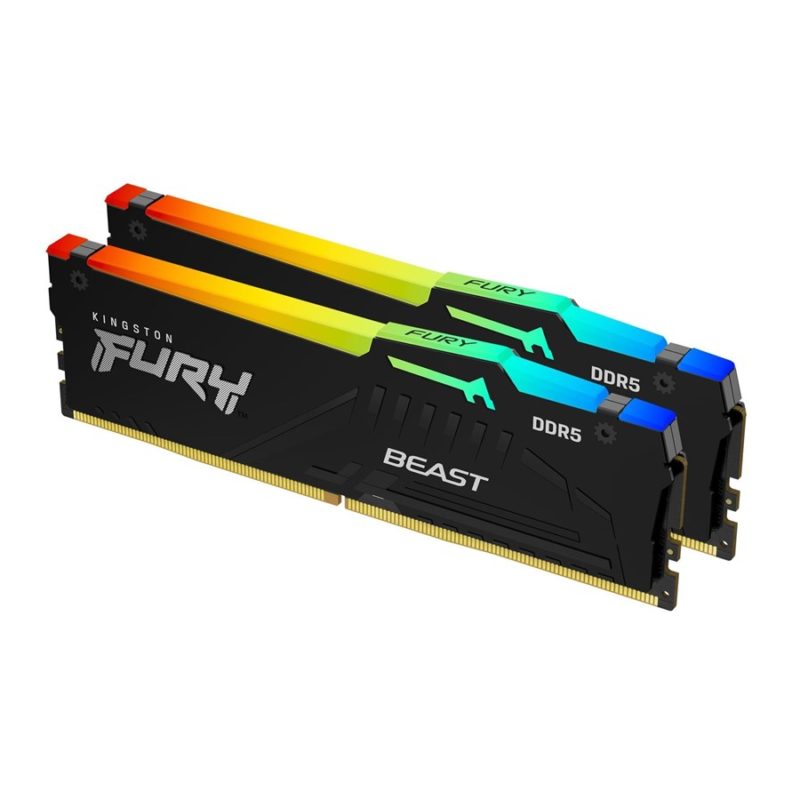 Kingston FURY Beast RGB 32GB (2-KIT) DDR5 4800MHz CL38