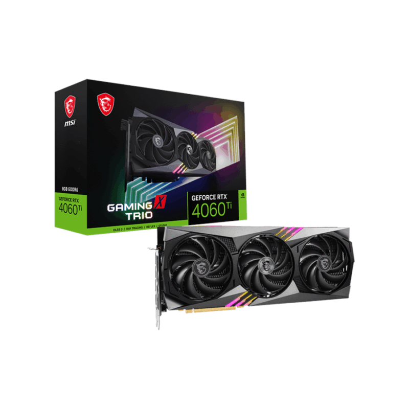 MSI GeForce RTX 4060 Ti GAMING X TRIO 8G
