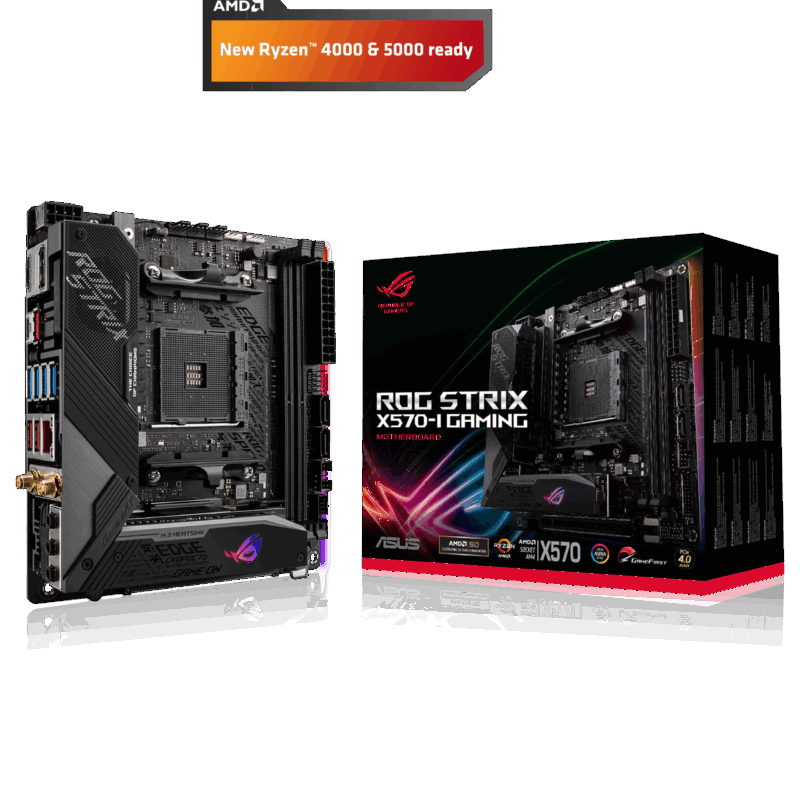 ASUS ROG STRIX X570-I GAMING (mITX, X570, AM4)