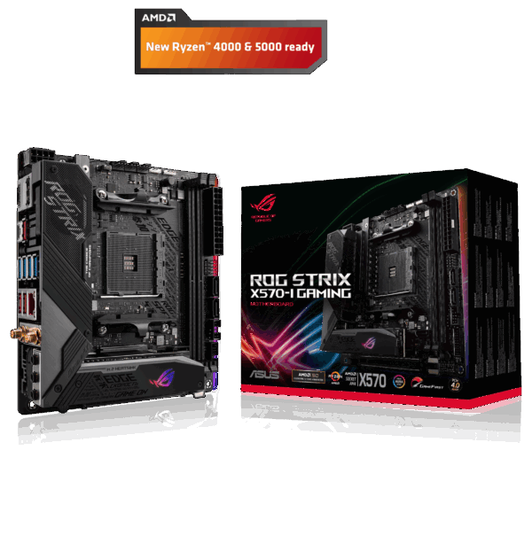 ASUS ROG STRIX X570-I GAMING (mITX, X570, AM4)