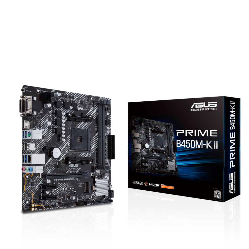 ASUS PRIME B450M-K II (mATX, B450, AM4)