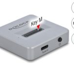 Delock M.2 Docking Station ->M.2 NVMe PCIe SSD with USB Type-c