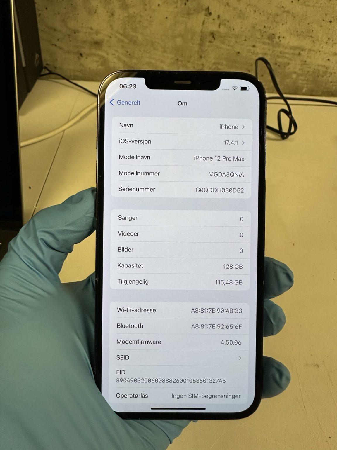 iPhone 12 Pro Max 84% 128GB M01 - Bilde 2