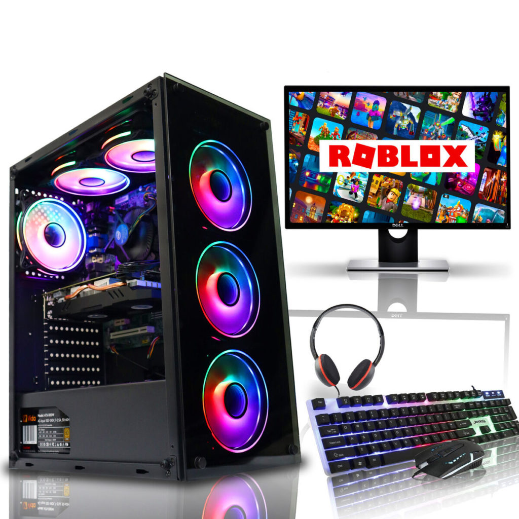 Komplett Gamer Pakke med skjerm og tilbehør LITE