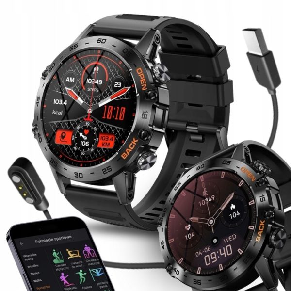 Vanntett 360 Smartwatch herre design