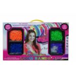 LOOM BANDS 1200 STK. + VEV (40CM)