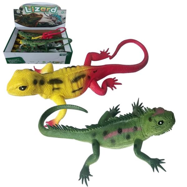 DYR I DISPLAY - ØGLE/IGUAN (23CM)