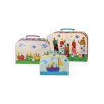 KOFFERTSETT 3 STK. ANIMAL CITY MOTIV