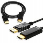 DisplayPort til HDMI kabel 4K (1,8 m)