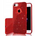 Silikon deksel til iPhone 7/8/SE 2020 Glitter