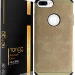 Nanga Pansert lær deksel for iPhone 7/8 Plus