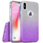 Shining silikonveske Glitter for iPhone X/XS
