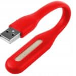 SILIKONLAMPE 6 LED FOR USB LAPTOP POWER NOTEBOO