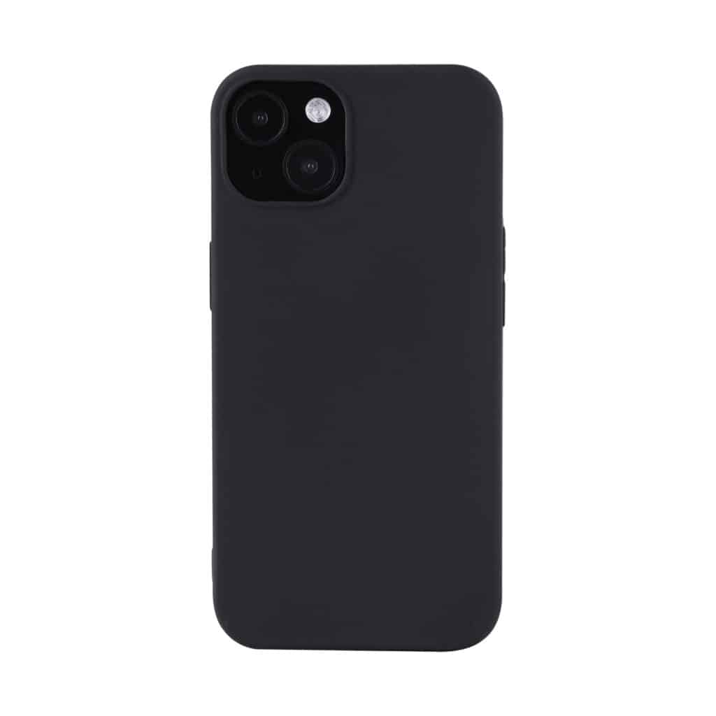 Jelly Deksel til iPhone 13 Mini svart matt