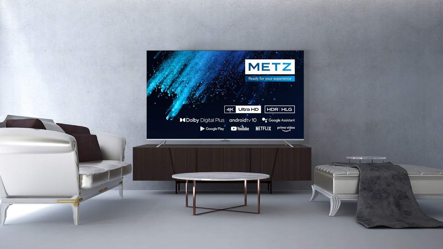 Undertrykke Fejlfri Stol Metz 50″ 4K UHD SMART TV ANDROID – Telebit