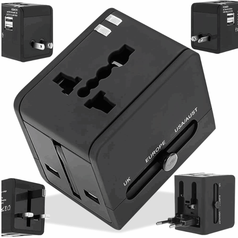 MATES Universal reiseadapter 4 USB-porter