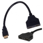 Hilo HDMI splitter splitter til 2 full hd-porter
