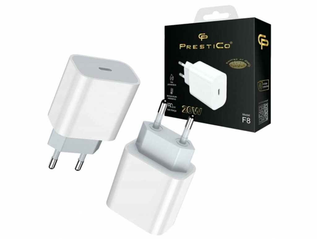 Hilo Prestico USB-C Premium lader støpsel