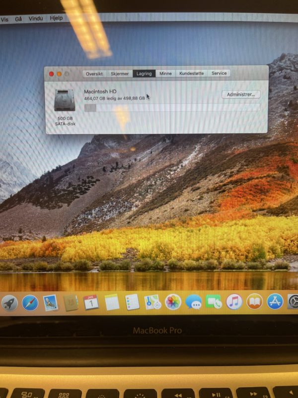 Apple MacBook Pro 13,3" 2012 Sølv - Bilde 5