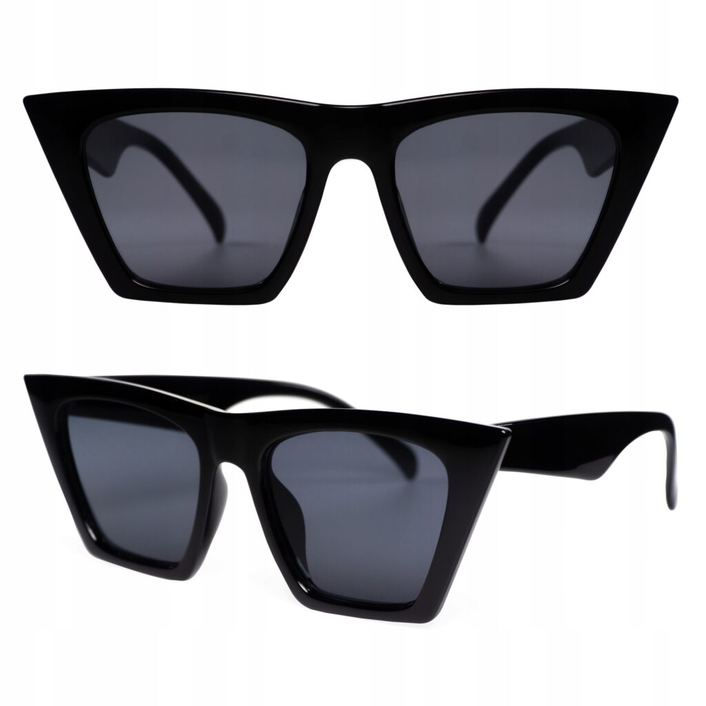 Cat Eye-solbriller for kvinner Black