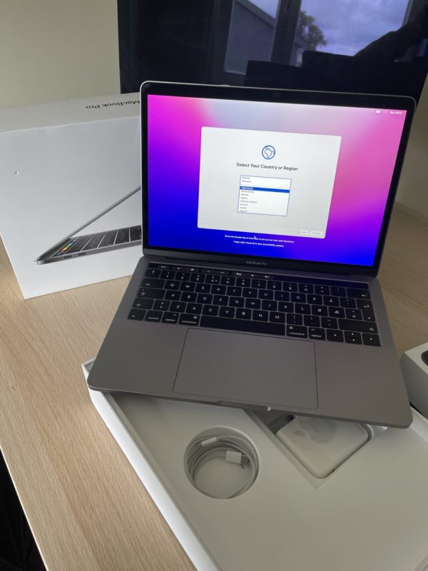 Apple MacBook Pro 13" Touchbar - 2019 - SOM NY! GARANTI