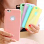 CANDY Deksel Deksel Silikon for iPhone 7/8/SE