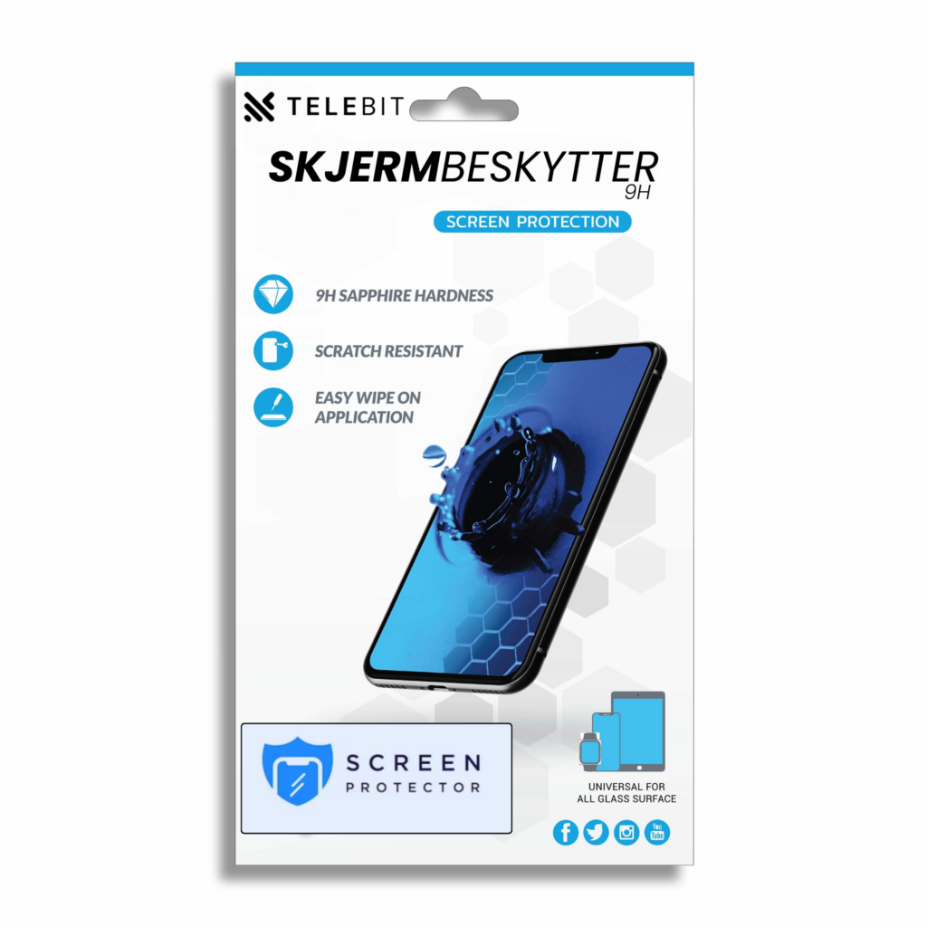 Skjermbeskytter Herdet Glass 9H Pro+