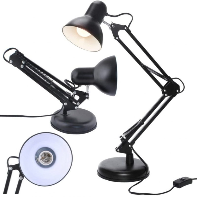 Skrivebordslampe, skrivebordslampe for skoletegning