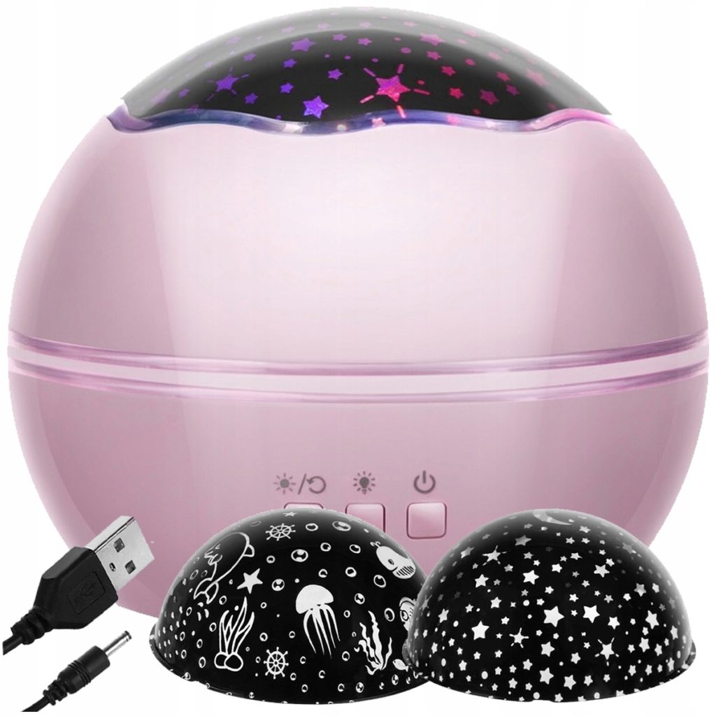 Star Sky Projector Nattlampe Roterbar 2in1