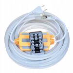 LED Lys Strip Hvit 15m SETT