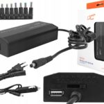 Universell strømforsyningslader for bærbar PC 100W