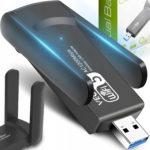 WI-FI NETTVERK KORTADAPTER USB 3.0 1300 Mbps DOBBEL