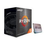 AMD Ryzen 5 5500 3,6 GHz, 19 MB, AM4, 65 W, Wraith Stealth-kjøler
