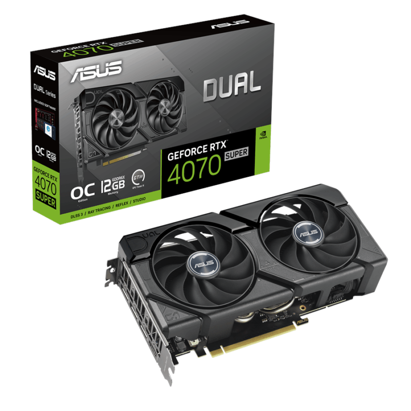 ASUS GeForce RTX 4070 SUPER 12GB DUAL EVO OC