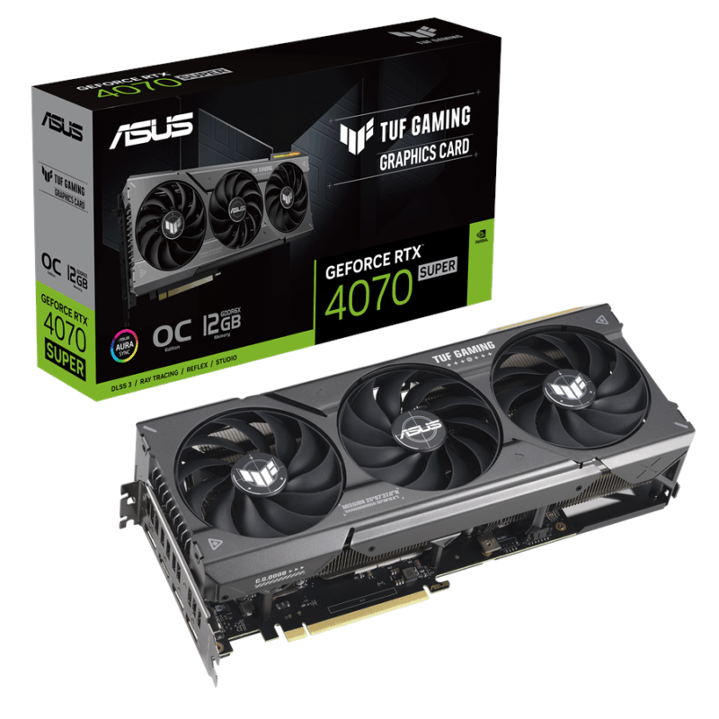 ASUS GeForce RTX 4070 SUPER 12GB TUF OC GAMING