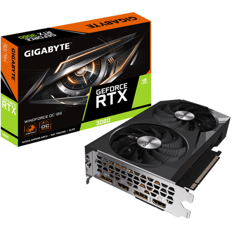 Gigabyte GeForce RTX 3060 windforce OC 12GB