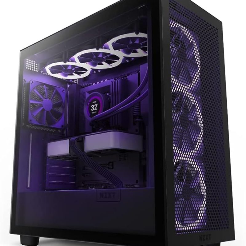 NZXT H7 Flow RGB Black Mid Tower Case