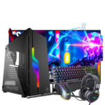 Ultimate Gaming Pakke med skjerm og tilbehør